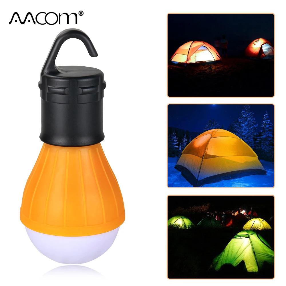 

LED Portable Lanterns 3 Modes Waterproof LED Diode Tent Light Camping Lamp For Outdoor Emergency Lighting AAA Battery Pwoered