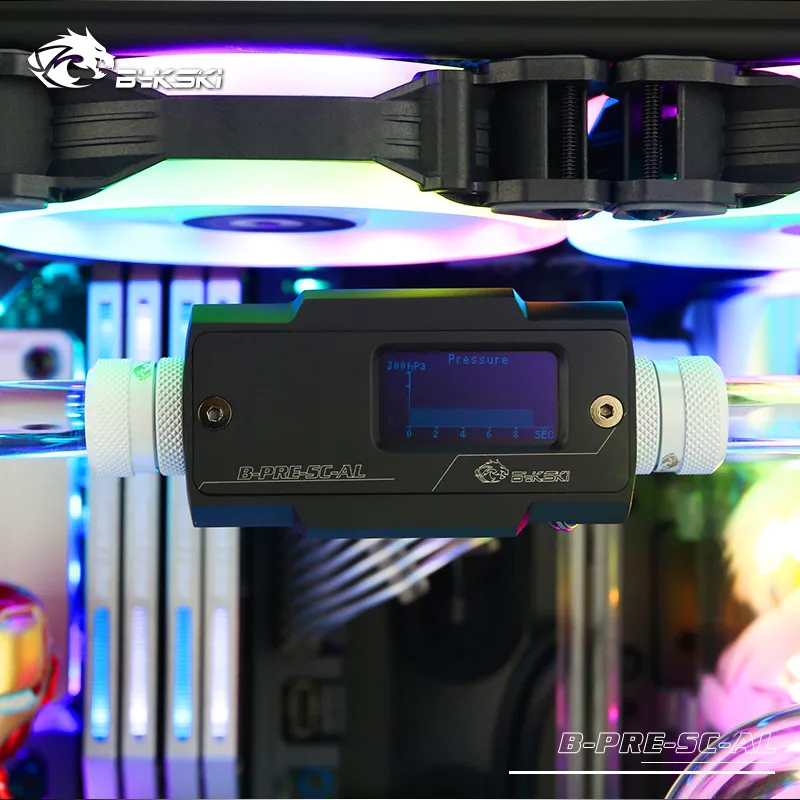 Bykski PC Water Cooling Pressure Monitor OLED Digital Display Module