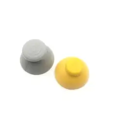 120 шт. желтый серый Thumbsticks Захваты Thumb Джойстик Кепки для NGC Gamecube GC и пуговицы