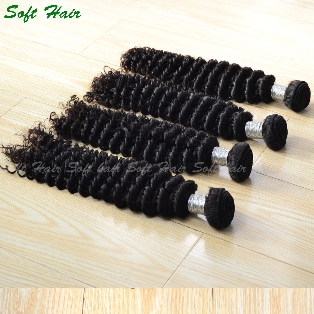 

8A Brazilian Deep Wave Wet And Wavy Virgin Brazilian Hair Weave Bundles 4 Bundles Mink Brazilian Hair Deep Wave Brazilian Hair