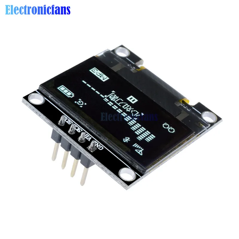 0,96 "I2C IIC Серийный 128X64 128*64 Белый O светодио дный ЖК-дисплей светодио дный Дисплей модуль SSD1306 12864 3 В ~ 5 В DC 0,96" SPI Последовательный модуль для Arduino