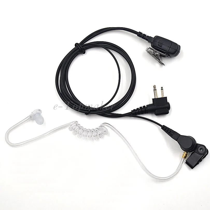 

XQF Walkie Talkie Air Tube Earpiece Headset PTT for Motorola Portable Radio CLS1410 CLS1110 CP125 GP3688 Mag One A10 Transceiver