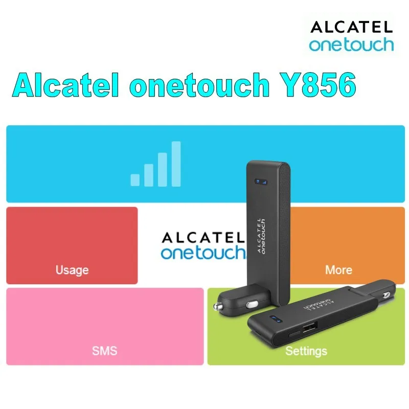 Открыл alcatel one touch Y856 y856V 4G автомобиля wi fi маршрутизатор 4G cpe ключ 4G МИФИ Карманный pke8278 l800o y855 w800 e8372