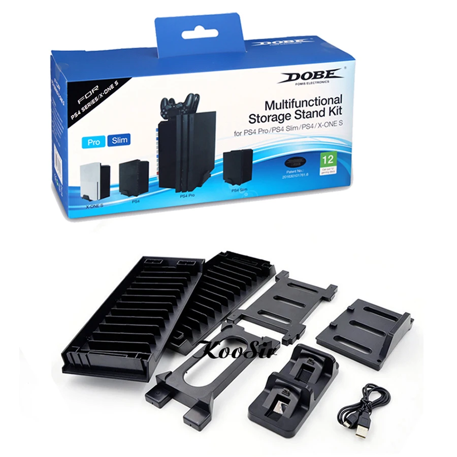 Подставка для хранения консоли PS4/SLIM/PRO игровые диски башня кронштейн PS 4