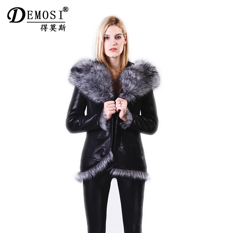 De Courte Qualité Fourrure Fashion Outerwear Blouson Vêtements ManchecolorBraunSize Épaissir Manches Femme Longues Art Veste Haute Warm Hiver Uni M En Elégante Manteau WHeD9EYb2I