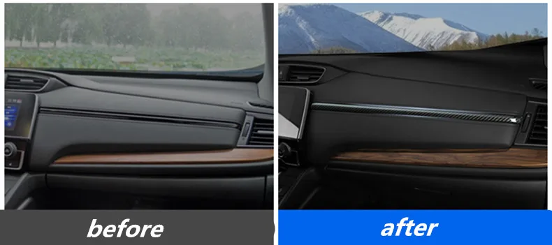 ABS хром/углеродное волокно/персиковое дерево зерна Авто управление полосы Внутренняя дверь громкий динамик крышка отделка для Honda CRV