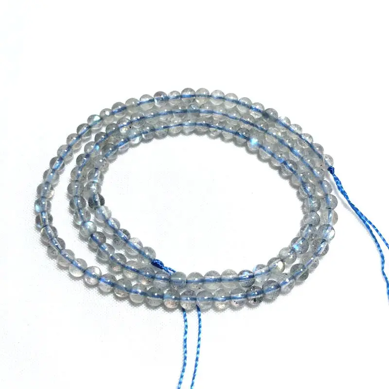 

Quality AB Natural labradorite Semi-finished beads For DIY necklace Bracelet Here have size of 4mm 5mm 6mm 7mm