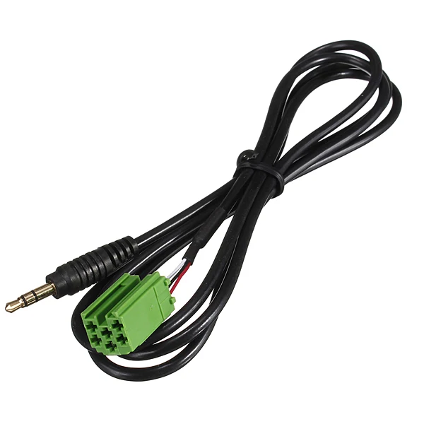 

3.5mm Aux Input Adapter Cable For Renault Clio Megane Laguna Scenic MP3 for iPhone