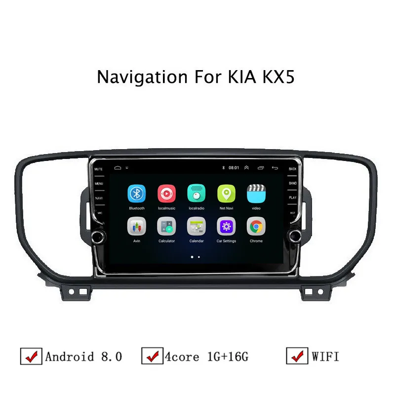 NAVITOPIA 9 дюймов автомобильный мультимедийный плеер Andriod 8 1 gps навигации для Kia