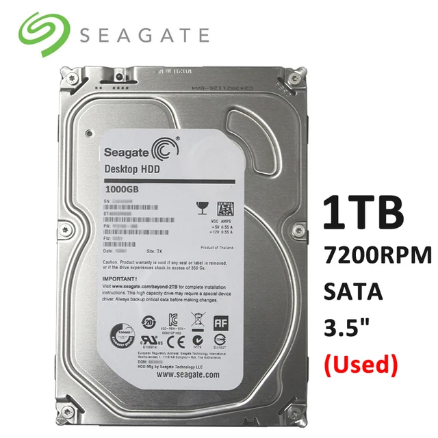 Seagate Video 3.5" Internal Hard Drive - 1TB 5900RPM For Surveillance & Storage (ST1000VM002)