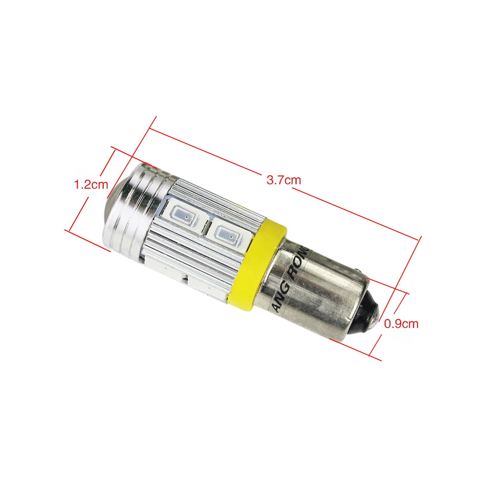 ANGRONG 2x BAW9s HY21W 10 светодиодные лампы SMD передний индикатор заднего света дневного света Янтарный