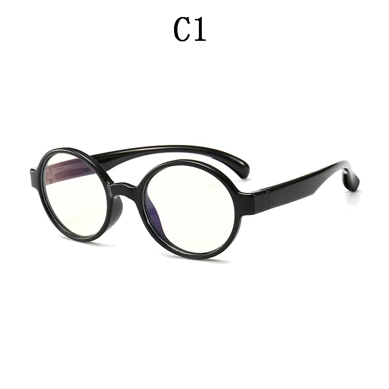 Boyseen Мода для детей с защитой от УФ-излучения оправа для очков очки с прозрачными стеклами оправа для оптических очков F012 - Цвет оправы: C1