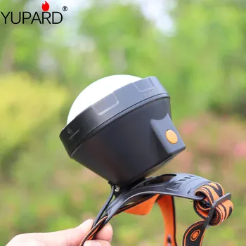 

YUPARD bright XM-L T6 LED HeadLight Headlamps LED camping Head Light including Lightsphere+18650 rechargeable battery+AC charger
