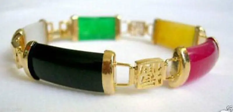 Натуральный смесь цветов качественные украшения на удачу браслет|link bracelet|bracelet
