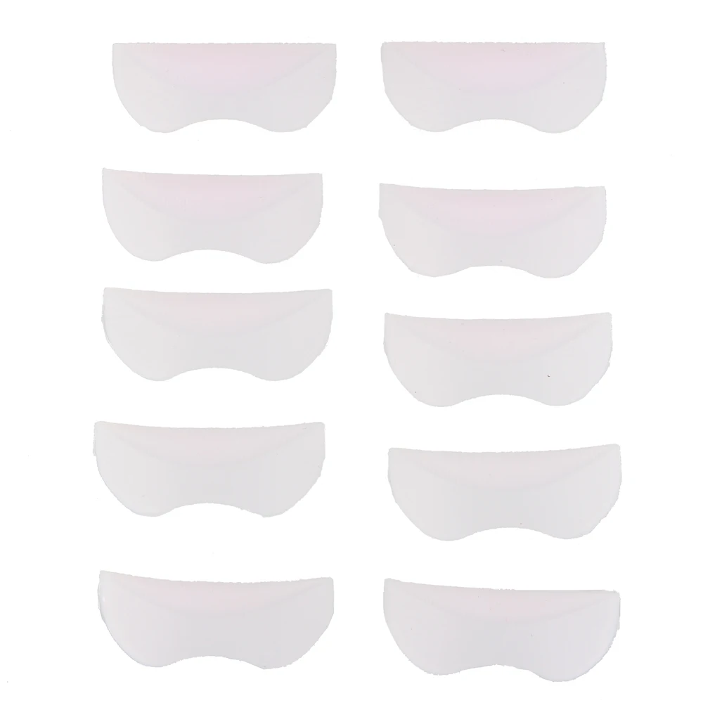 

10Packs 3D Pro Silicone Eyelash Perming Curler Curling Root Lifting Make Up Tools False Fake Eye Lashes Extension Shield Pads