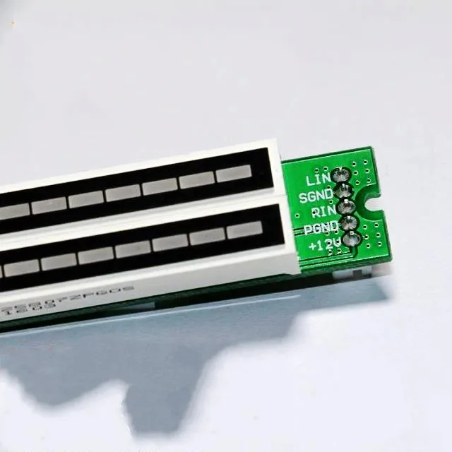 Double Stéréo 12 indicateur de niveau DEL Vu meter Lampes Réglable Vitesse Lumière Board