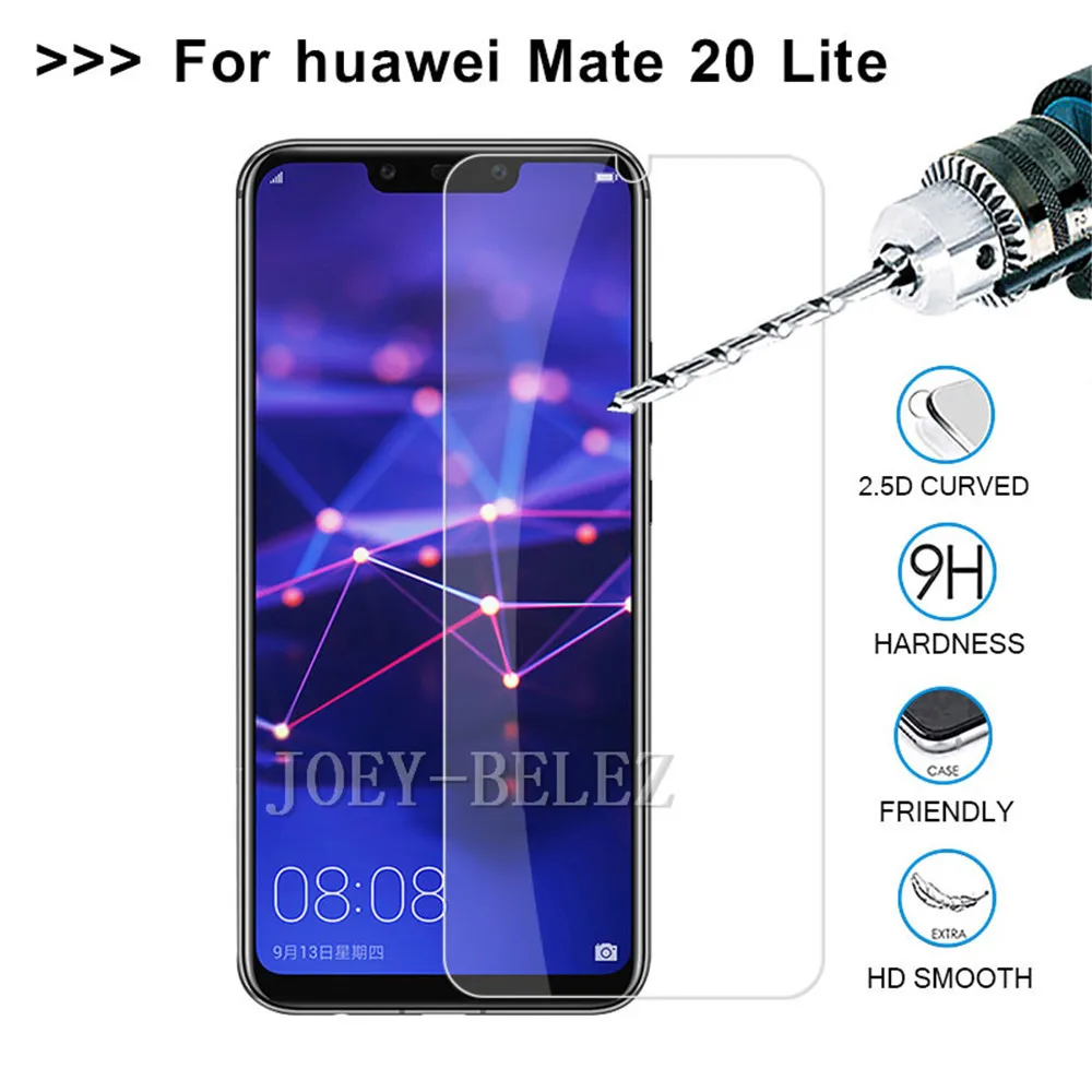 

2 pcs Tempered Glass For Huawei Mate 20 lite Screen Protector Glass For Huawei Mate 20X Nova 3 honor 7X 8X P20 Lite P Smart Plus