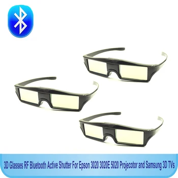 

Free Shipping!!3ps/lots RF Bluetooth Active Shutter 3D Glasses For Epson 3020 3020E 5020 Projecotor