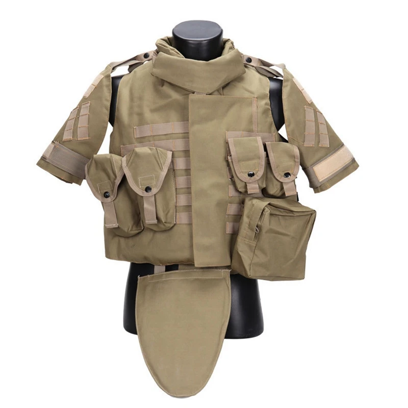 USMC Airsoft Military OTV Tactical Vest Camouflage combat Body Armor With Pouch/Pad ACU Molle Assault Plate Carrier CS Clothing