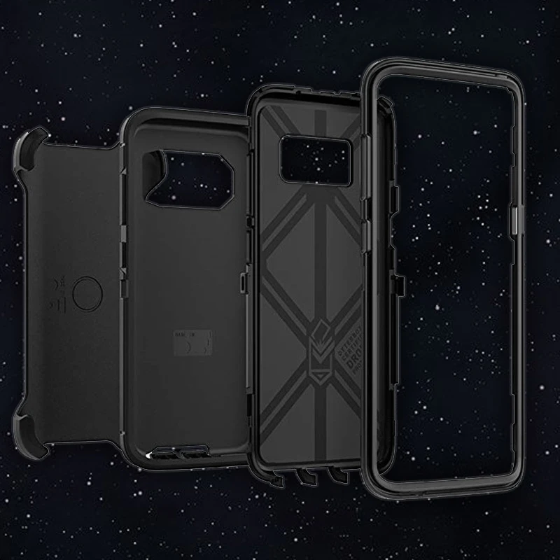 Чехол для Samsung Galaxy S8 Defendering Series роскошный ударопрочный чехол с логотипом и розничной упаковкой для S8 PLUS