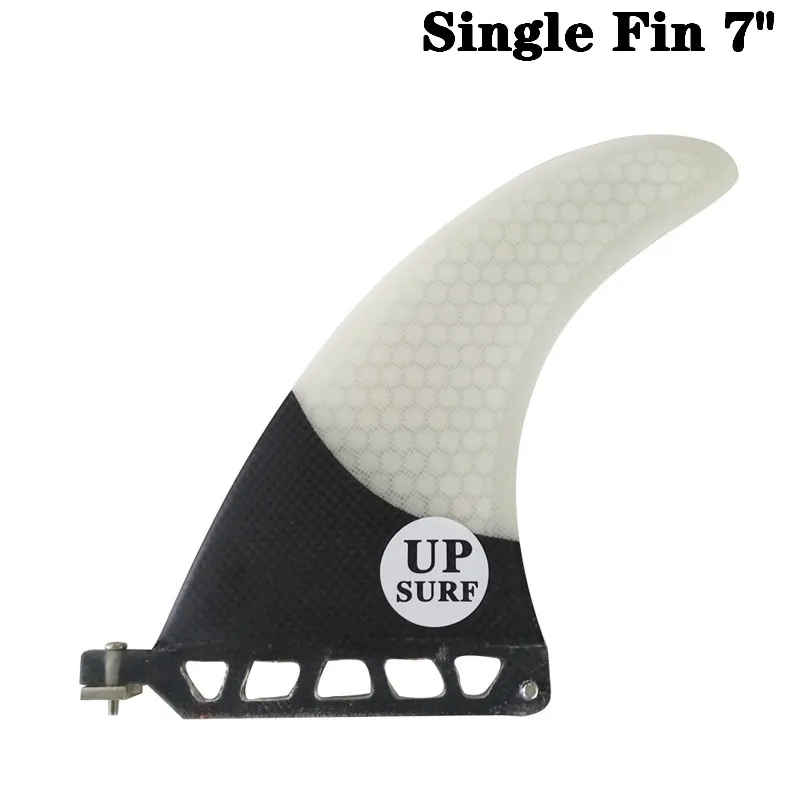 

Surf 7 inch Fin Fibreglass Surfboard 7 length Green/Red/White/Blue color Fin in Surfing