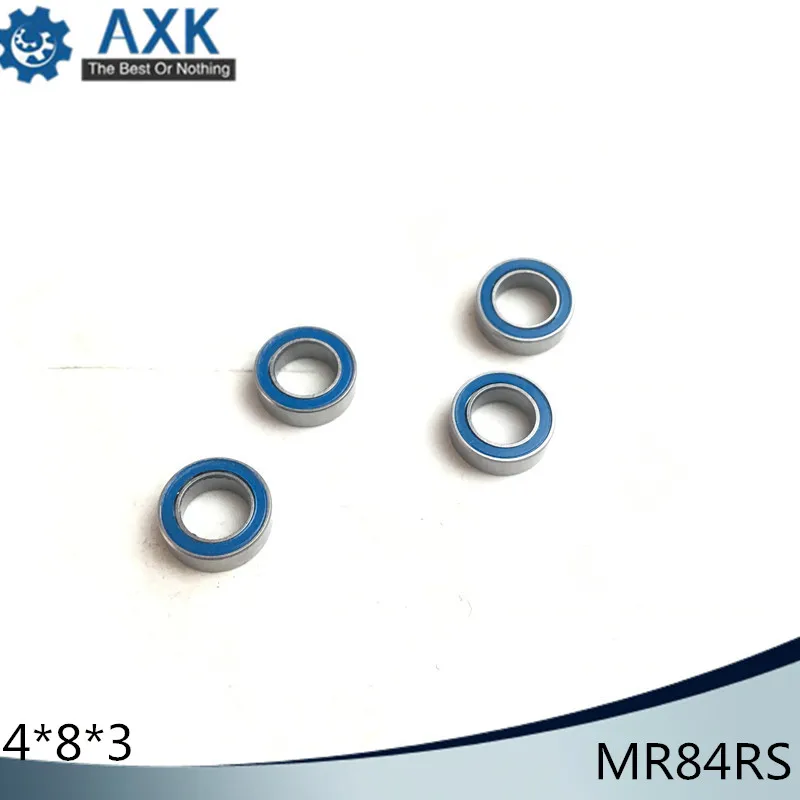 

MR84RS Bearing ABEC-3 (10PCS) 4*8*3 mm Miniature MR84-2RS Ball Bearings RS MR84 2RS With Blue Sealed L-840DD