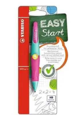 Stabilo EASYergo 1,4 мм механический карандаш HB твердость Противоскользящий удерживающий коррекцию детей написание осанки - Цвет: AS PICTURE RIGHT