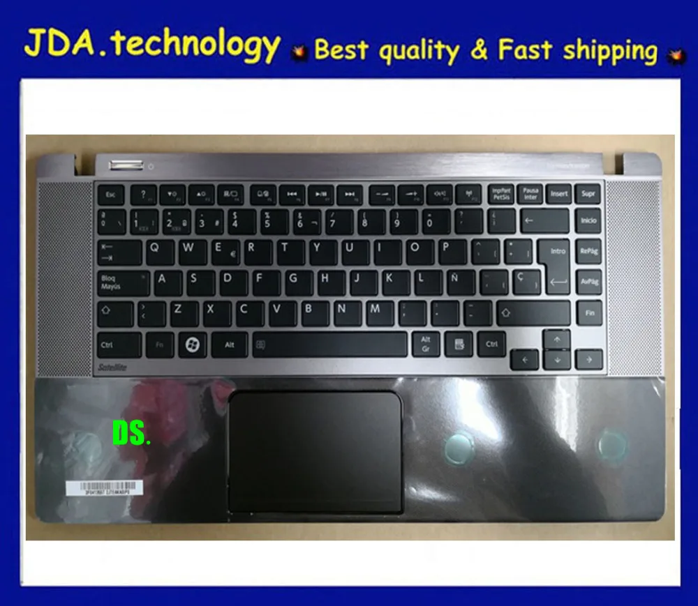 Wellendorff /орг чехол для ноутбука Toshiba U840w U845w английская клавиатура Упор для рук верхняя крышка touchpad