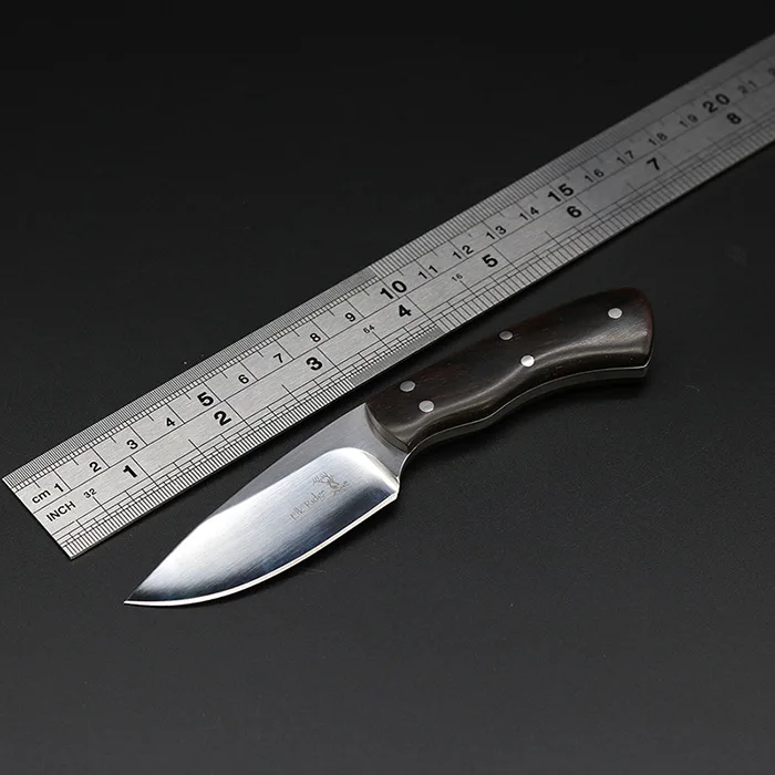 Very sharp Mini hunting Knife Fixed Blade Camping Tactical Survival