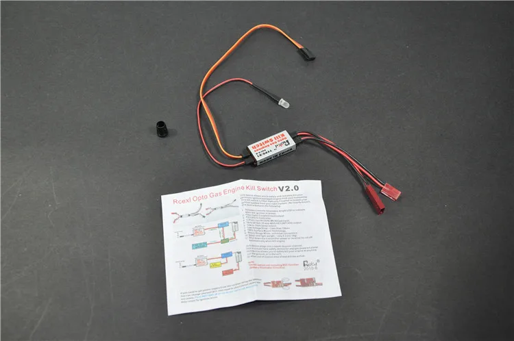 Rcexl rc Opto газовый двигатель выключатель с штекер Futaba DLA DLE DA зажигание отрезать