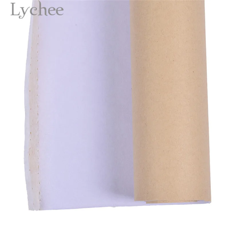 Lychee 50x148 см самоклеящаяся бархатная ткань сплошной цвет флокированная ткань для ювелирных изделий коробка DIY швейный материал - Цвет: 5