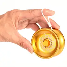 3 Colors High-speed Responsive Aluminum Alloy Yo-yo Kids Magic Yoyo Ball Juggling Toy Professional String Children Funny Toys magicyoyo n11 aluminum alloy yo yo toy black golden