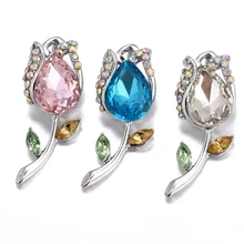 6 шт./Партия новое поступление 18 мм оснастки ювелирные изделия горный хрусталь круглые мини кнопки подвески для оснастки браслет DIY Аксессуары