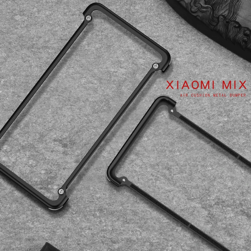 Для Xiaomi mi X 6,4 чехол Роскошная подушка безопасности металлический персональный корпус для Xiaomi mi X чехол 360 Полный металлический бампер
