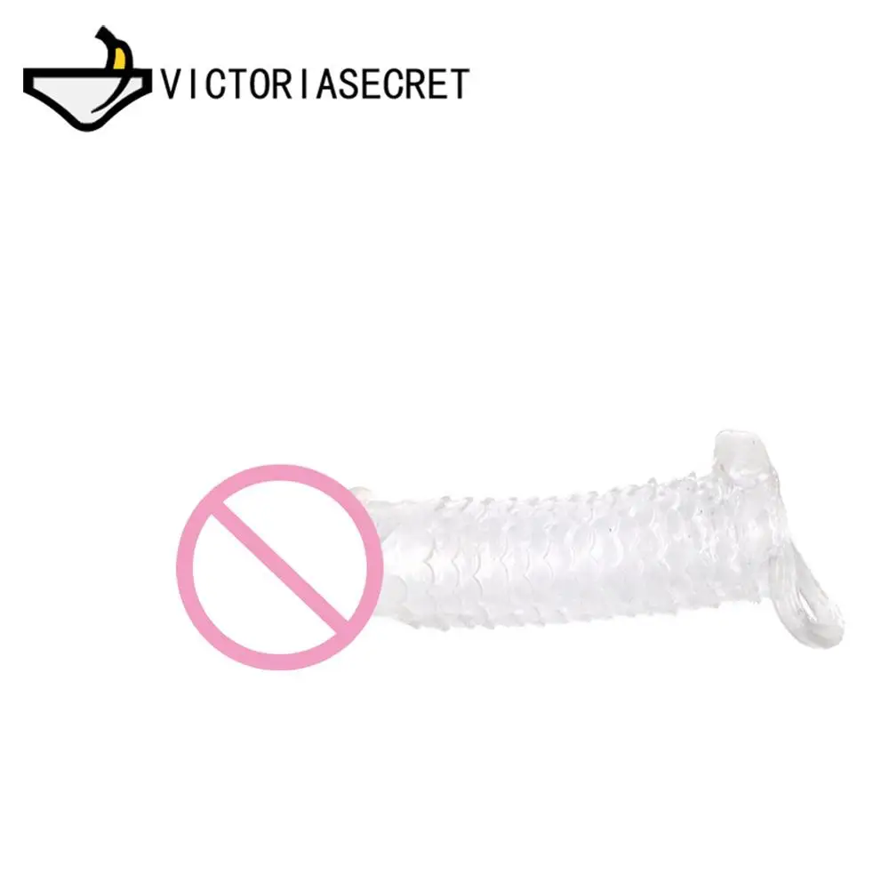 Reusable Condoms Penis Dick Condom Adult Sex Toys Delay Penis Ring Sleeve Cock Ring Erotic Toys For Men Sex Shop Intimate Goods