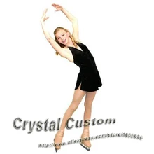 Детский Фигурное катание платья с спандекс бренд Vogue соревнования по фигурному катанию платье для девочек DR3017