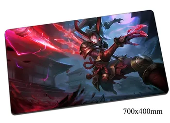 

Kalista mouse pad 70x40cm gaming mousepad gear lol gamer mouse mat pad game computer Spear of Vengeance mouse locrkand play mats