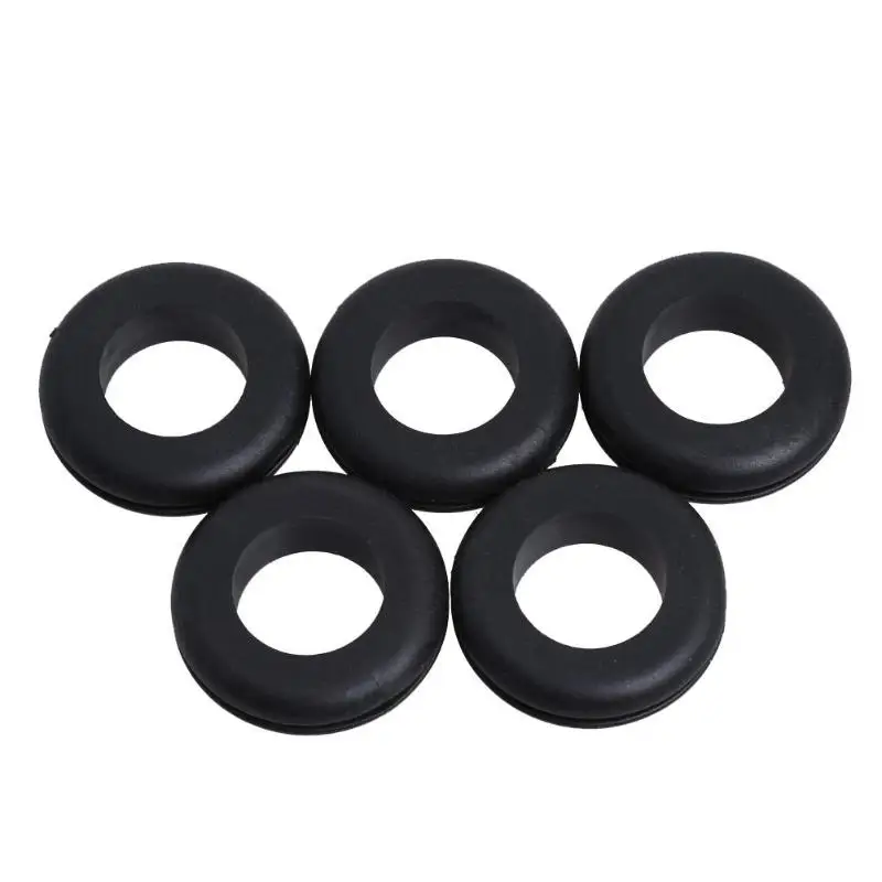 

180pcs/box Rubber Cable Grommet Gasket for Protects Wire Hose Custom Part Rubber Seal Assortment car fuse Set Zeilringen Tools