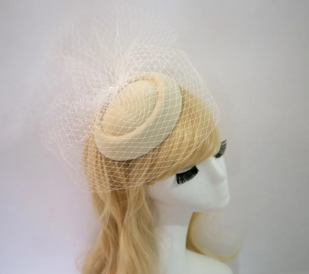 Свадебные Шляпы невесты элегантный черный головной убор Необычные вечерние аксессуары для волос