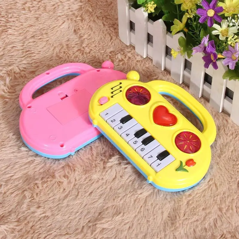 Мини детский игровой клавиатуры для малышей и детей постарше пианино развивающий, образовательный мультфильм милый игрушечное Пианино музыкальные игрушки развивающие
