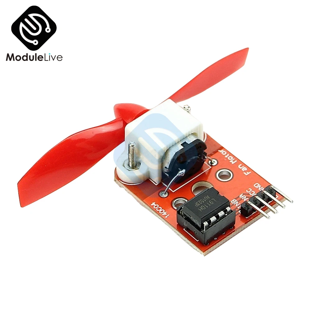 

1pc 5V L9110 Fan Motor Module Fan Propeller Firefighting Robot For Arduino DIY