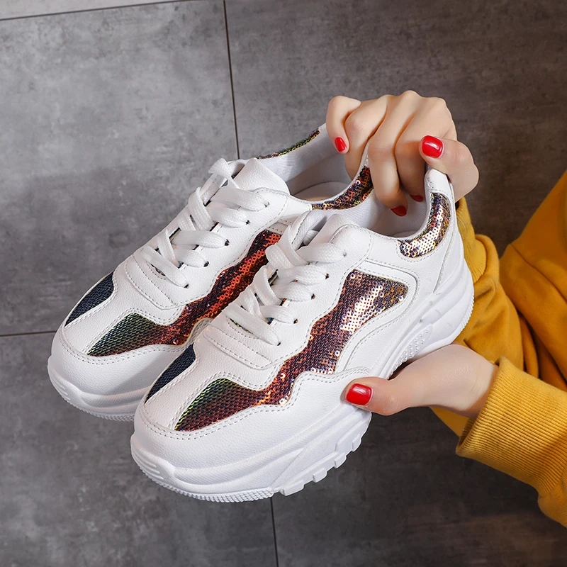 

Women's Lights Cheap Running Sneakers Ladies Sport Running Shoes Youth Traing Running Shoes for Women Walking, Jogging, Training