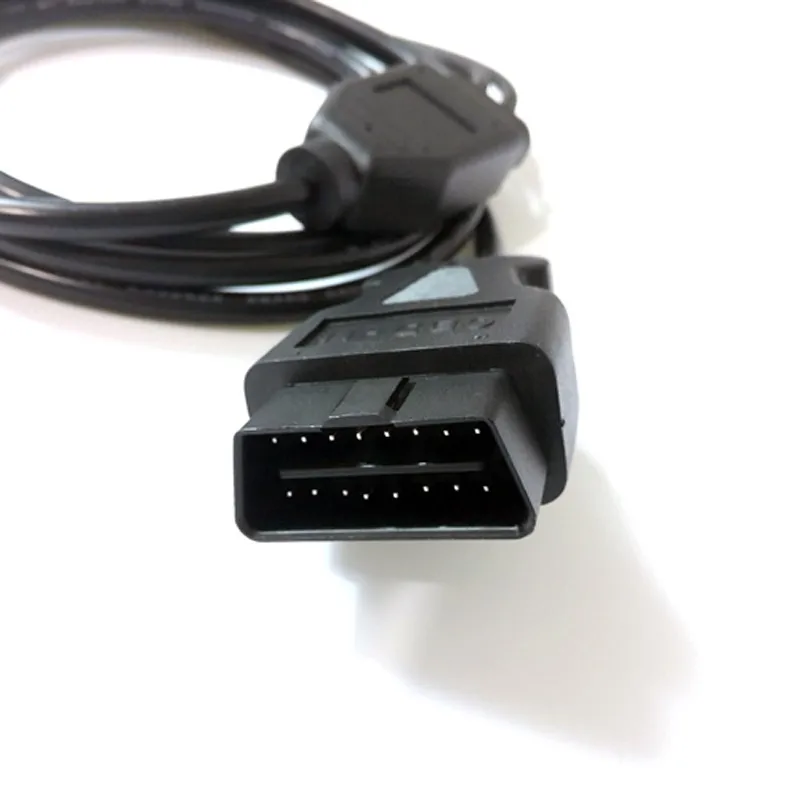 OBD2 16 Pin проводка шнур 1 штекер до 4 DB9 интерфейс для RS232 OBD 2 кабель диагностический инструмент кабель последовательный порт RS232 интерфейсный кабель
