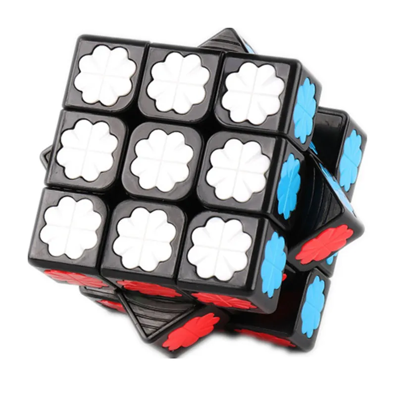 Новый I LOVE YOU Профессиональный Кубик Рубика 3x3x3 скорость для магический паззл куб Neo Cubo Magico для детей, обучающая игрушка для взрослых