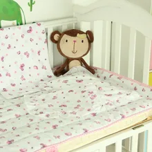 Лидер продаж Детская кроватка кроватки Постельные Принадлежности Комплекты, одеяло+ лист+ подушка+ 2 подушки мешок