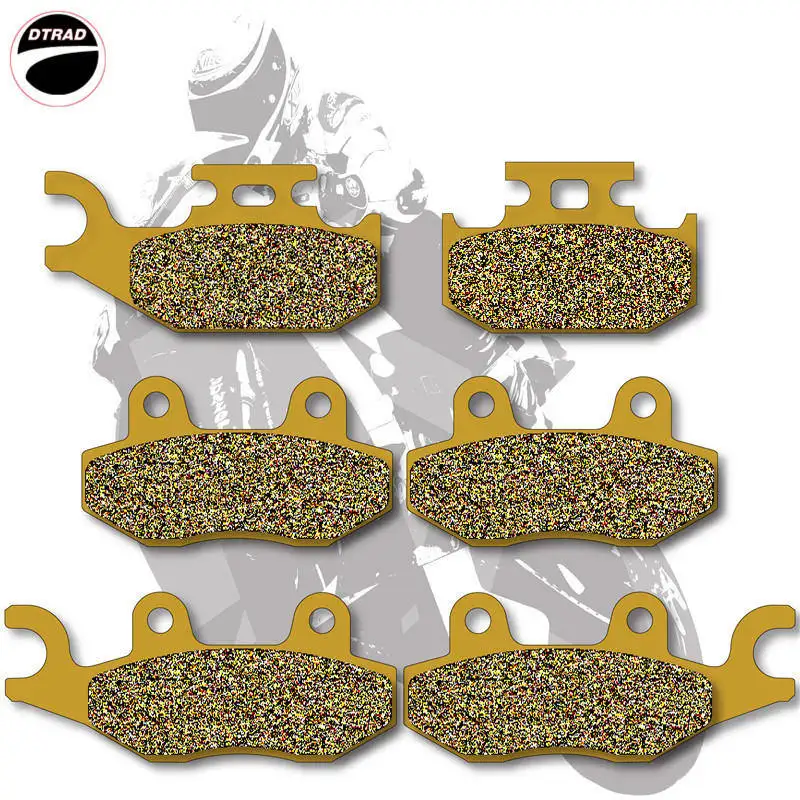 Motorcycle Brake Pads Front+Rear For YAMAHA ATV RAPTOR YFM 700 R 06-15 RHINO YXR 450 04-09 660 04-07 Rhino 06-08 | Автомобили и