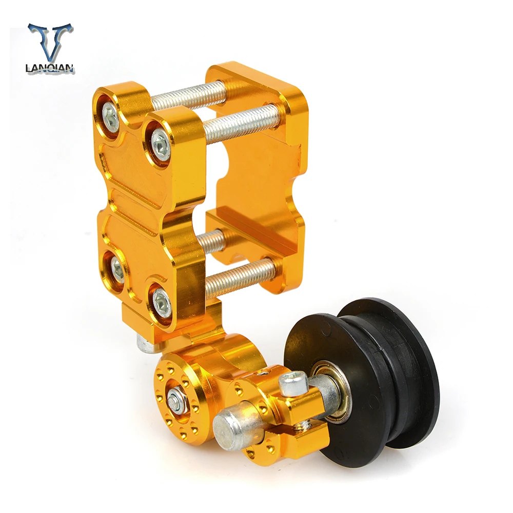 

High Quality Universal CNC motorcycle chain tensioner sprocket/pulley/chainsaw For honda XADV 750 xadv750 ct1100 cb190r st 1300
