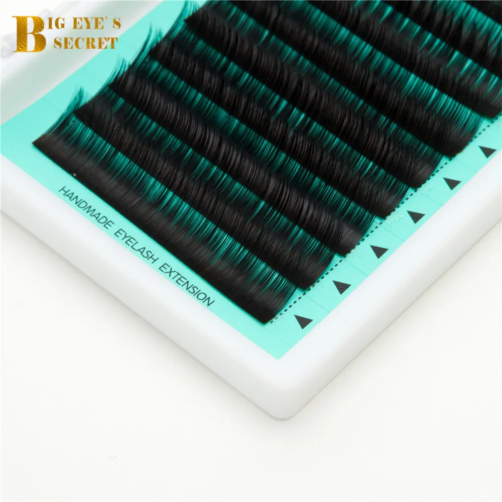 Big Eye's Secret J B C D L Curl synthetic mink artificial Fake False Eye Lash Individual Eyelashes Extension free shipping