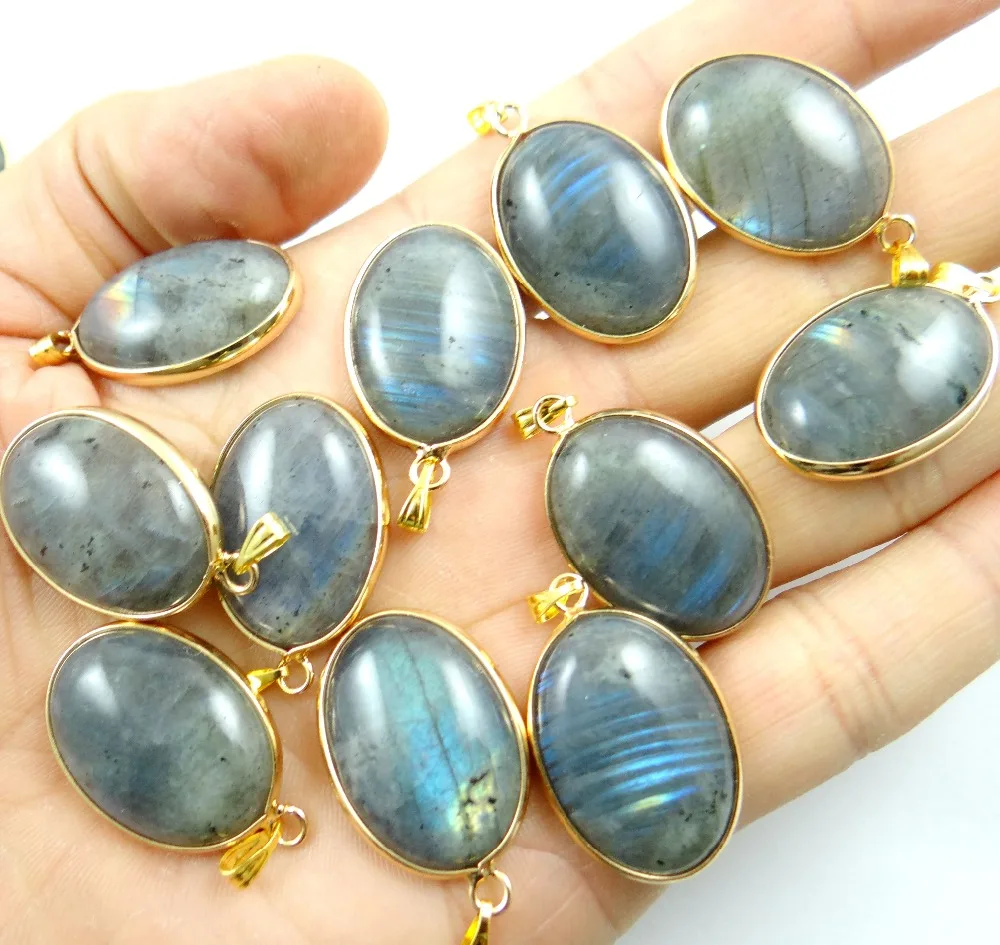 Natural Stone Crystal Moonstone Raw Gem Ornament Polished