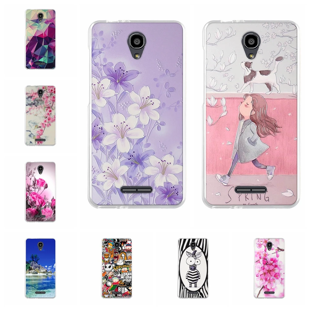 

Luxury Cover Case For Alcatel pop 4 POP4 OT5051 Case Soft Silicon 5.0 "Back Cover for Alcatel pop 4 5051D Fundas Coque Phone Bag